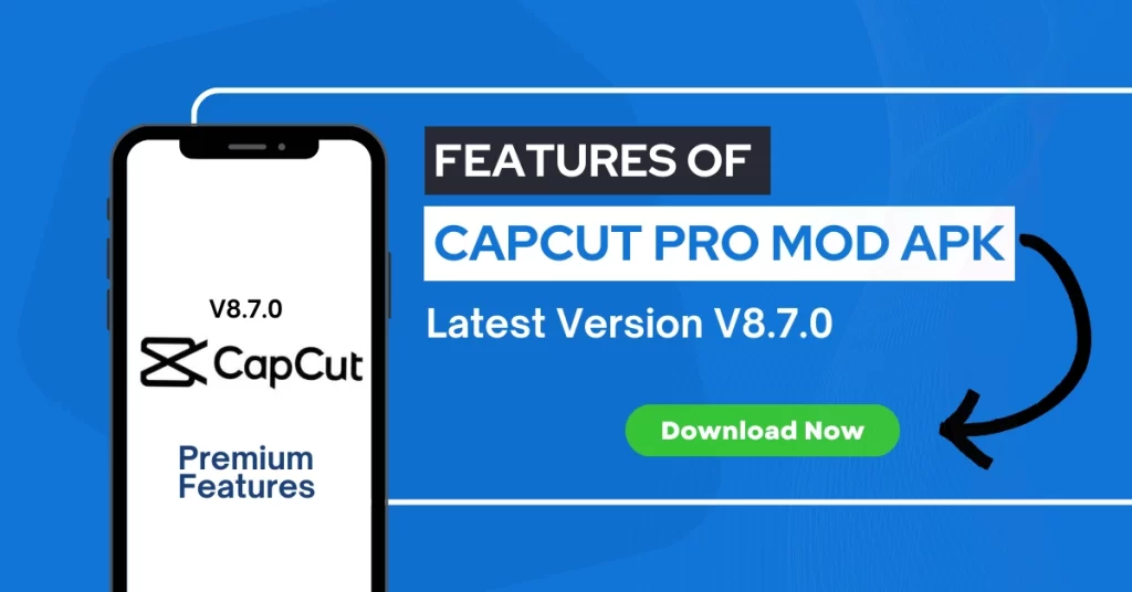 Features of CapCut Pro Mod Apk Latest Version V8.7.0