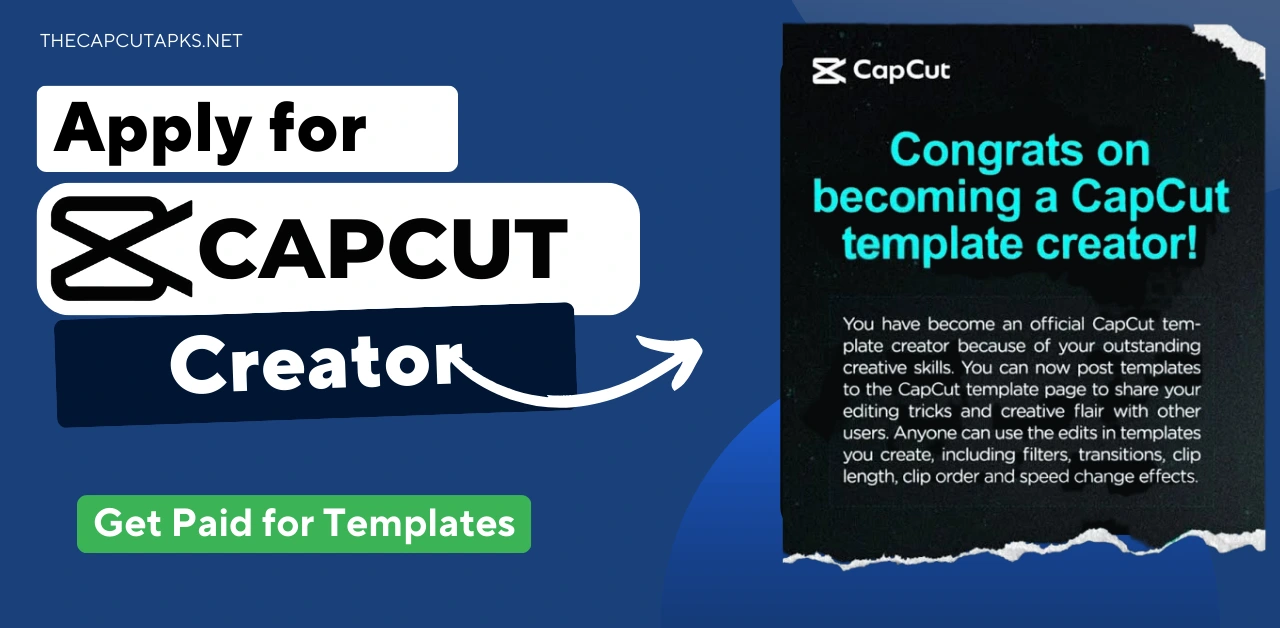 Apply for Capcut Creator
